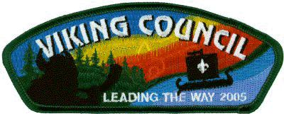 2005 FOSCouncil Patch of the Viking Council BSA  -  Scan from Jeff Walton